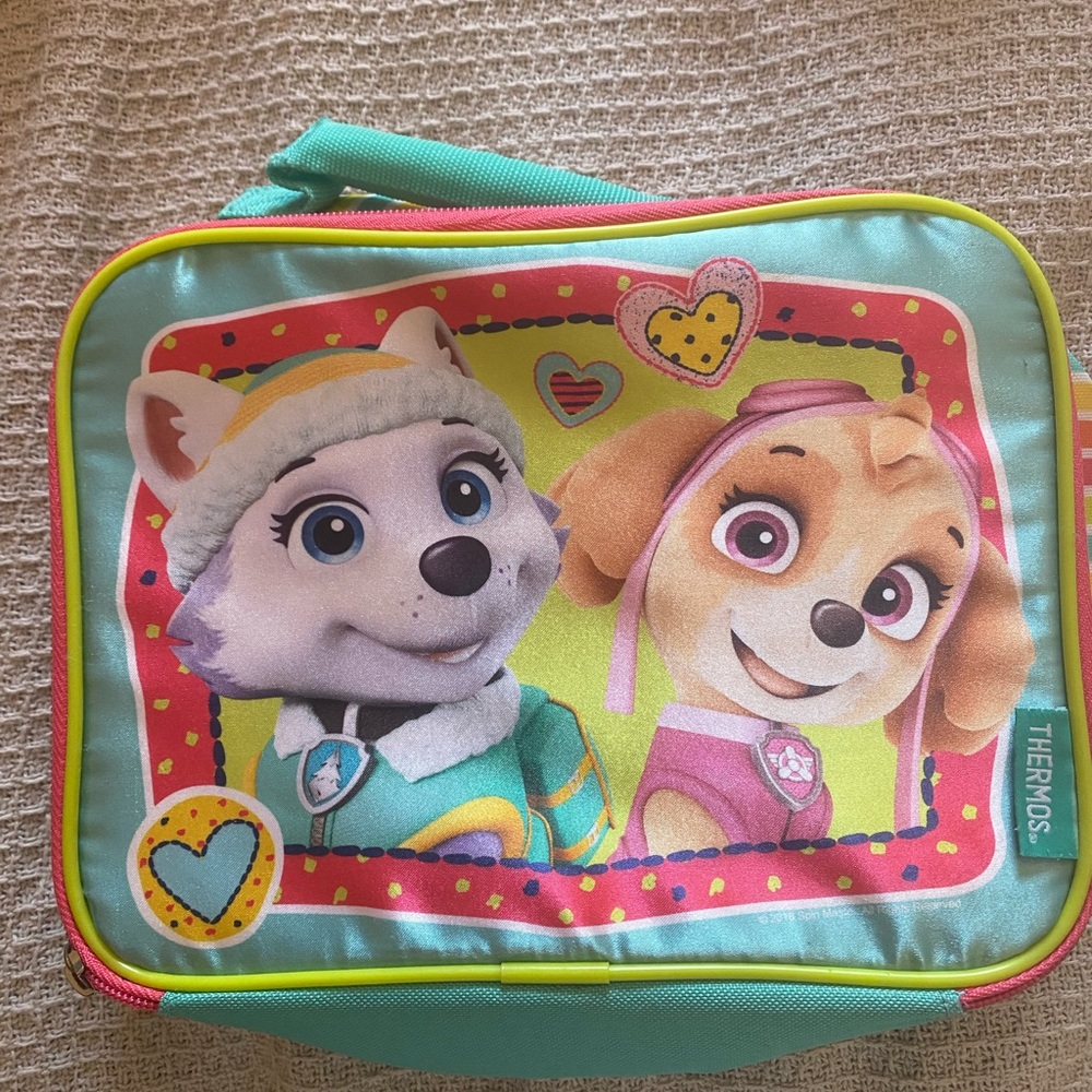 Thermos Paw Patrol Kids Lunch Bag - Blue and Pink